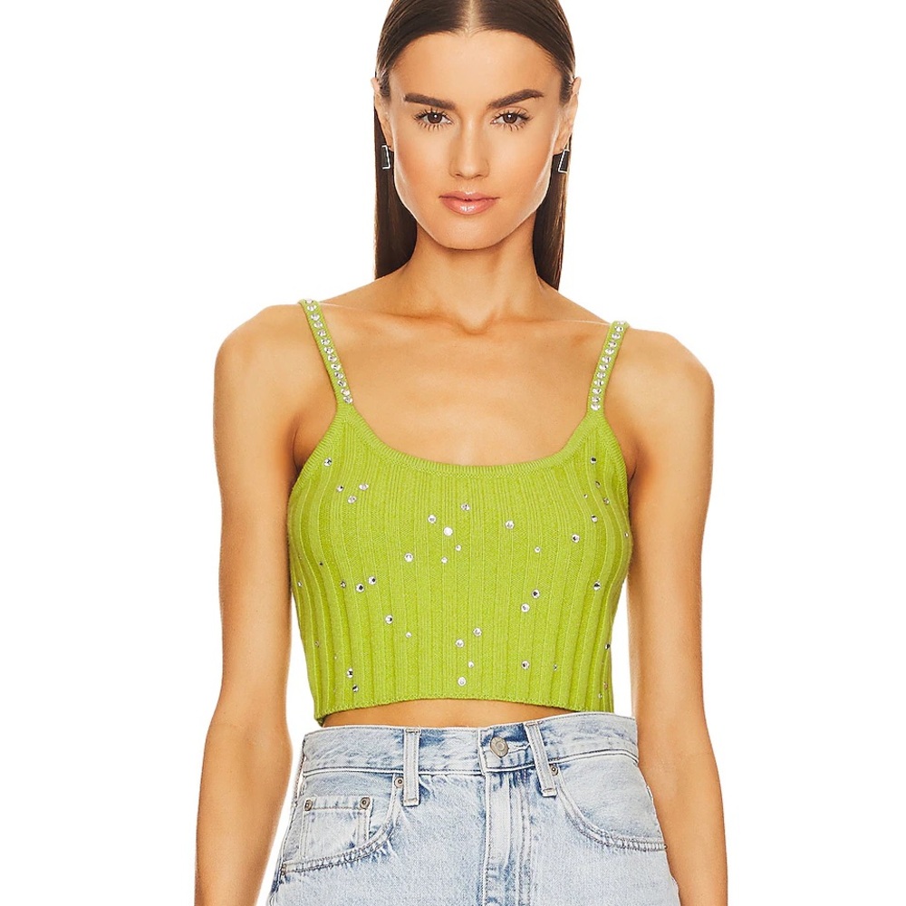 Loveshackfancy Celmira Crop Cami - image 1